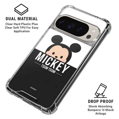 Disney Tsum Tsum Mickey Mouse Pixel 9/9 Pro Clear Case